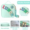 Bolsa De Almuerzo Sonriente,Loncheras Escolares Portátil，adecuado Para Excursiones Escolares, Picnics