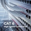 deleyCON 5x 1m CAT6 Patchkabel S/FTP PIMF Schirmung CAT-6 RJ45