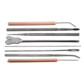 Premium Quality Dissecting Probes with Fine Ends Blunt Tips for Students Lab Technicians to do Dissection With Non-Slip Grip Multipurpose Lab Tasks 8 Pcs Set