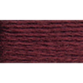 DMC 117-902 6 Strand Embroidery Cotton Floss, Very Dark Garnet, 8.7-Yard