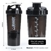 VIGIND VIGIND Protein Shaker Bottle,Sports Water Bottle,Leak Proof Shake Bottle