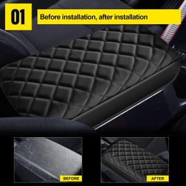 AOMSAZTO Heightening Armrest Pad for 2013-2018 Toyota RAV4
