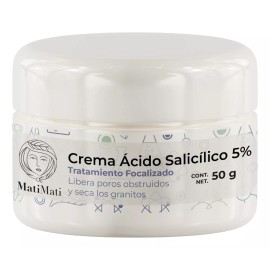 Matimati Crema Ácido Salicílico Secante Focalizada Acné Matimati 50