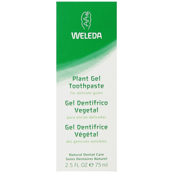 WELEDA Plant Gel Toothpaste 75ml (Pack of 6)