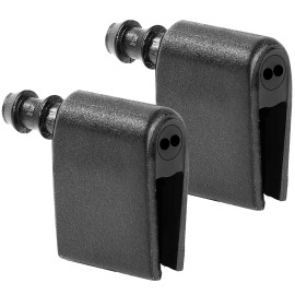 XUKEY 2X Windshield Washer Nozzle Left & Right Front Wiper Washer Jet Mounted Arm.