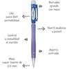 Lapicero Fiesta de Pentel Color Azul 0.5 mm Caja con