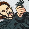 John Wick Sew-On / Iron-On Embroidered Action Hero Patch for