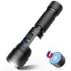Flashlight High Lumens, Rechargeable Magnetic Super Bright Flashlights, 1000 Lumen