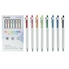 AIHAO Gel Pens 0.7mm Medium Point, Retractable Colored Ink Pens,
