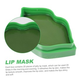 BIUDECO Healthy Lip Film 20pcs Lip Sleeping Care Stickers Moisturize Lip Mask Women's Sensitive Lip Care