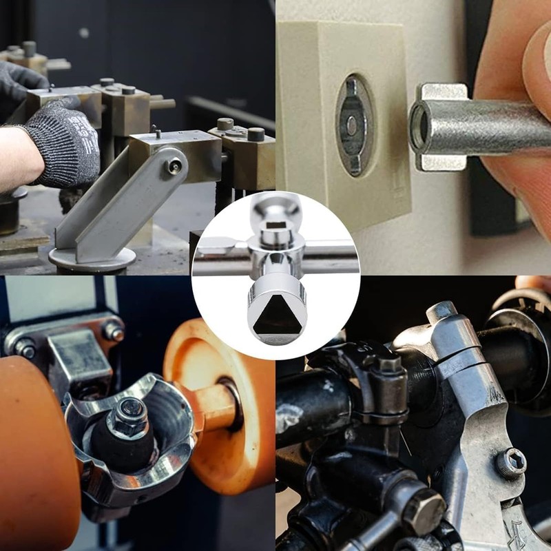 MZOYOURO 4 Way Multifunction Key Universal Control Cabinet Key for