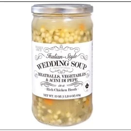 Trader Joe's  2X JARS Trader Joe’s Italian Style Wedding Soup 22 oz Each Jar Brand New
