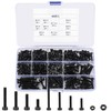Pack of 400 M3/M4 Hexagon Socket Screw and Nut Kit,