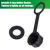 MEAJOO 4PCS Gas Can Vent Caps - Replacement Screw Vent