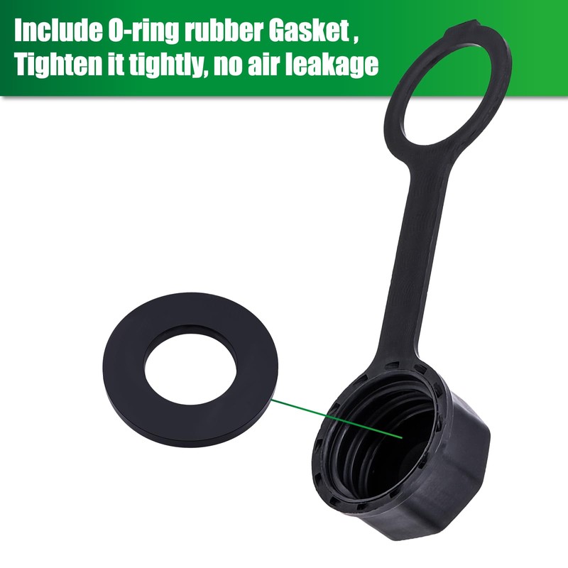 MEAJOO 4PCS Gas Can Vent Caps - Replacement Screw Vent