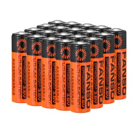 STEPMAX 20 Pack FANSO ER14505M AA 3.6V Lithium Battery 2200mAh ER14505 Non-Rechargeable Battery