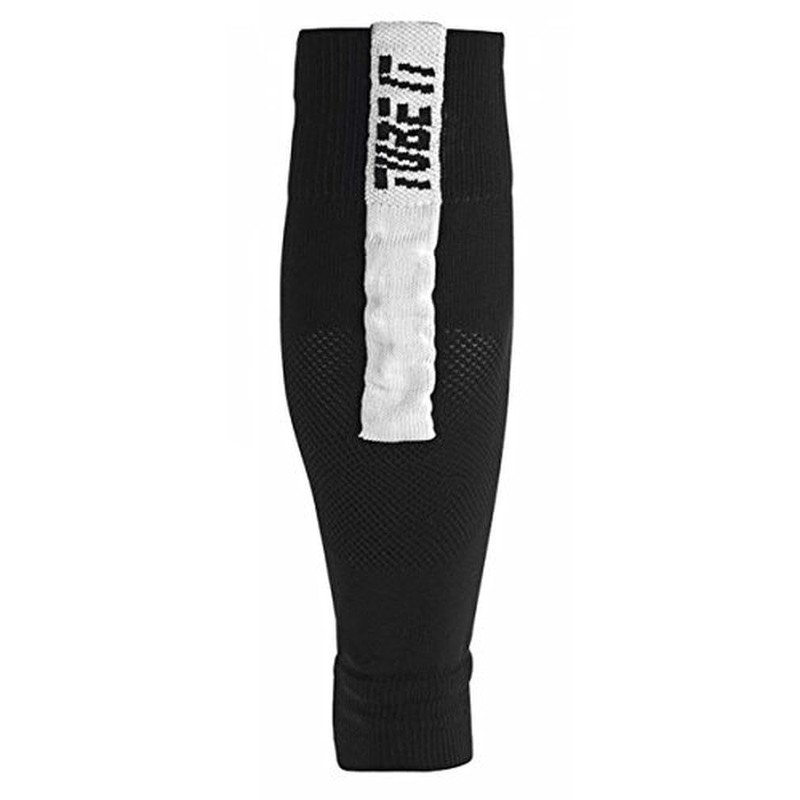 Uhlsport Unisex Tube It Sleeve Socks - Black/White, Size 41-44