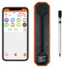 Dewjom Wireless Meat Thermometer, 500Ft Probe, App Control, Preset for