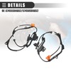 A ABSOPRO ABS Sensor Front Left Right for Honda Accord