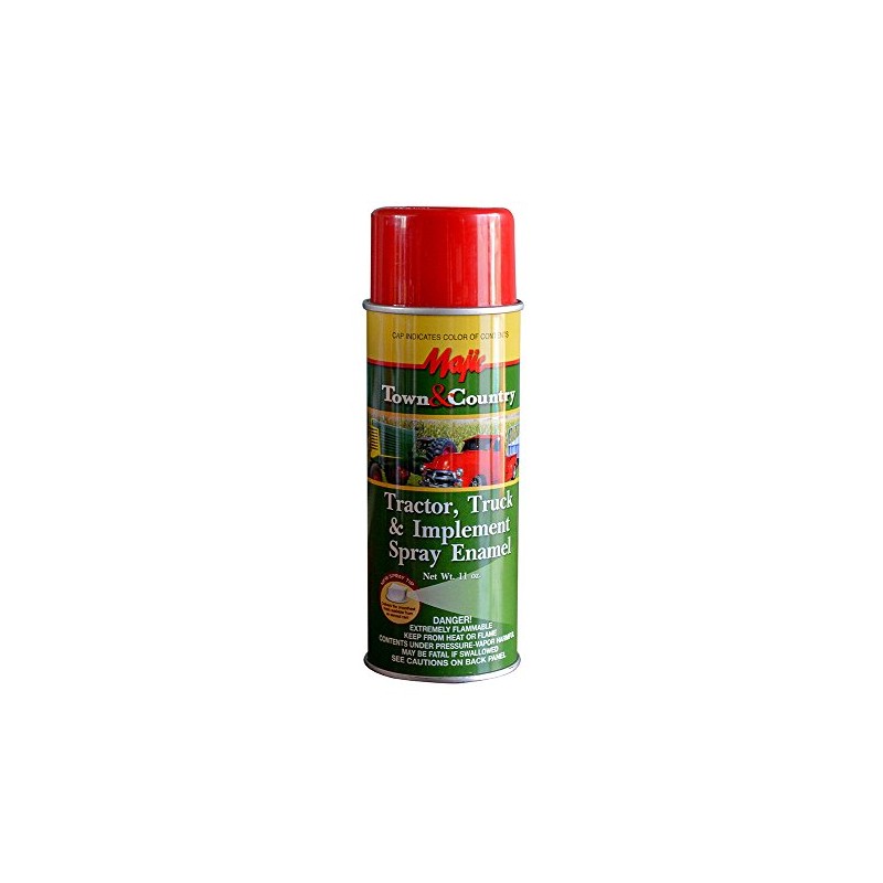 Majic Paints 8-20972-8 Tractor & Implement Spray Enamel Paint, Aerosol,