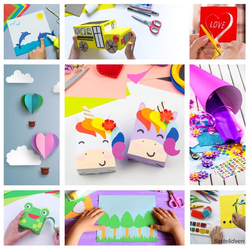 Colourful Paper Pastel Photo Card DIN A4 - 300 g