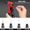 Rivet Gun, GIANTISAN Pop Rivet Tool Kit with 200 Rivets