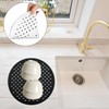 2 Pieces Sink Protection Mat, Sink Drain Mat, Round Sink