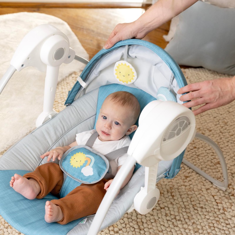 Ingenuity: ity by Ingenuity Sun Valley Canopy Portable Swing -