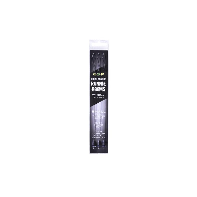 ESP Quick Change Ronnie Booms: Silt Grey Large 0.6g