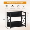 Giikin Kitchen Counter Shelf, 2 Tier Kitchen Spice Rack Organizer