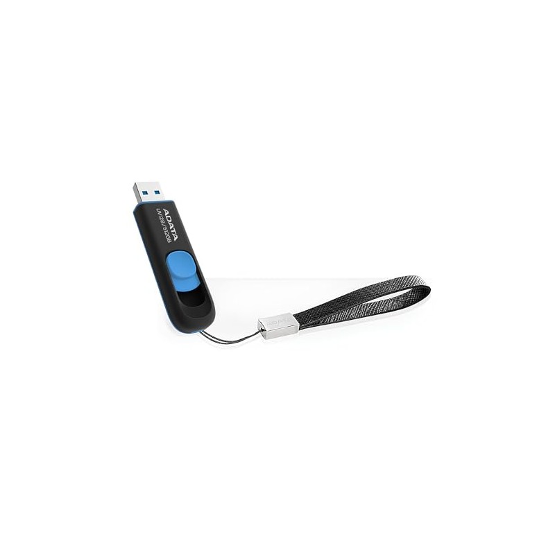 AUV128-256G-RBE-I USB Memory, UV128, Black/Blue, 256 GB, USB 3.2 Gen