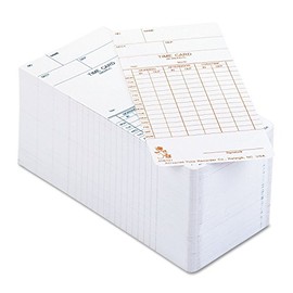 Acroprint 09-9110-000 ATR121 Weekly/Biweekly Time Cards, Replacement for ATR120 Time Clock, Single-Sided Cards for Weekly or Biweekly Pay Periods