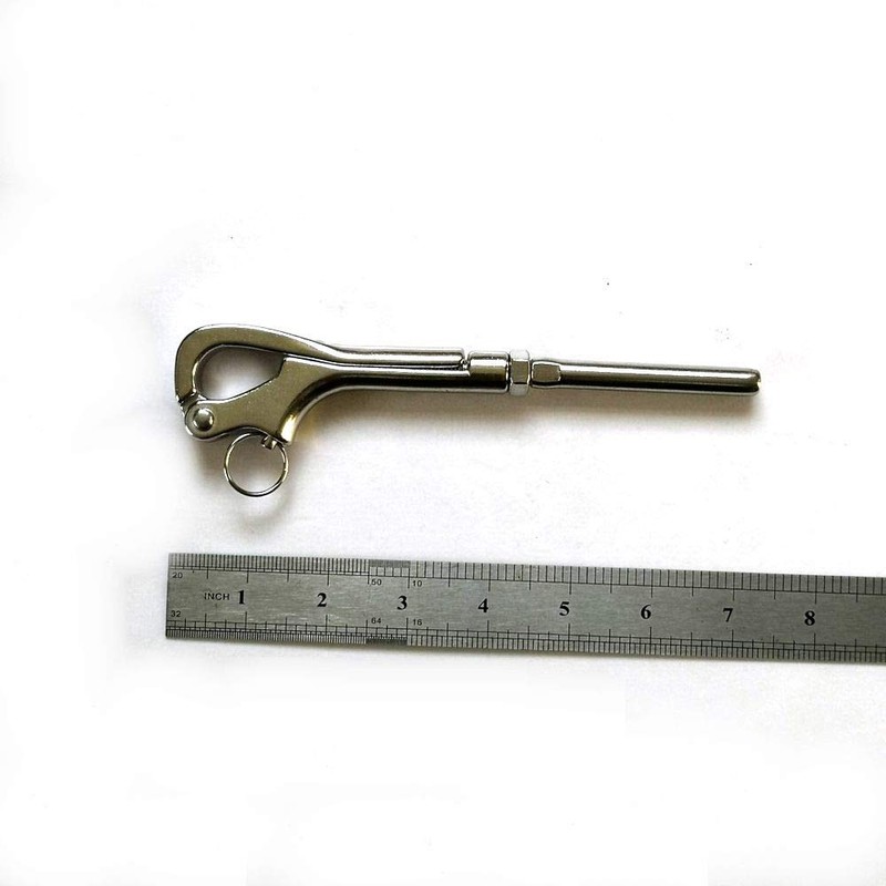 jingyi JY-Marine 316 Stainless Steel Quick Release Pelican Hook Shackle