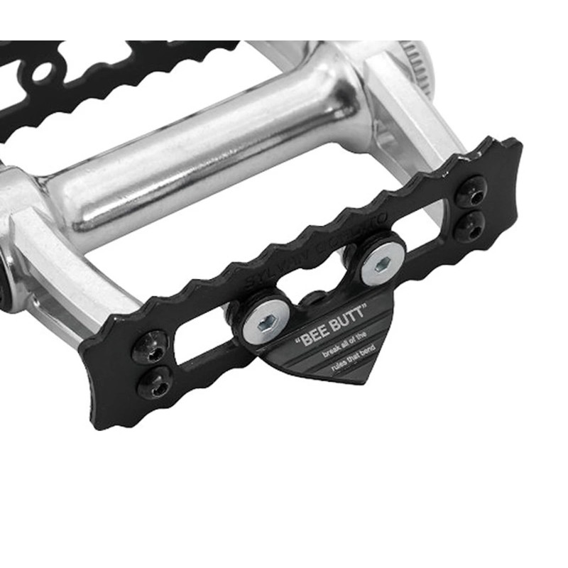 MKS (Mikashima Seisakusho) Bee Butt Black (Aftermarket Parts), Set of