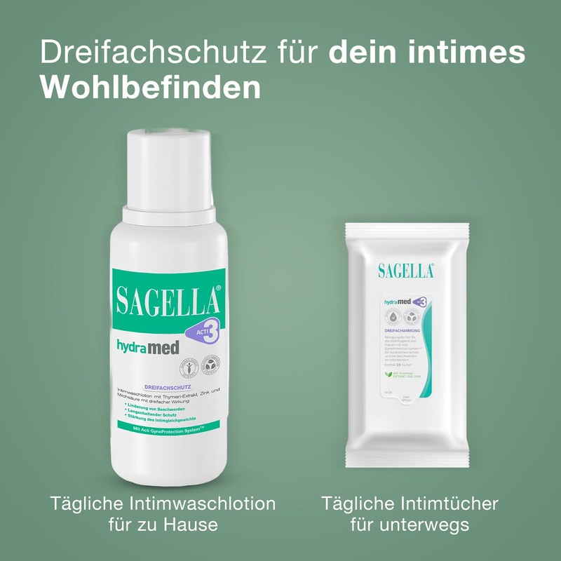 Sagella Hydramed Waschlotion, 250 ml