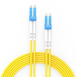 LR-LINK LC to LC Fiber Patch Cable,1G/10GB Single Mode Duplex LC-LC 9/125um SMF Fiber Optic Cable Cord LSZH for SFP Transceiver, Router, Fiber Networks and More (5M)