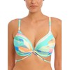 Freya Summer Reef Underwired Bikini Top Aqua Blue 34F