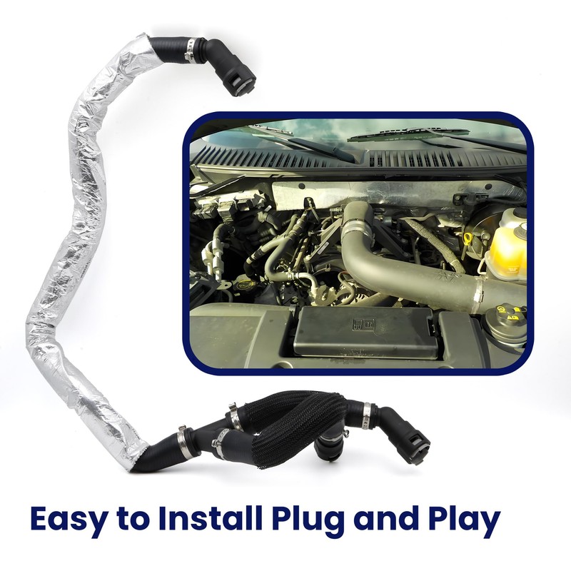 ASTROSYNC HVAC Heater Water Outlet Hose Fit for Ford Expedition