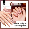 Beetles Esmalte en Gel Nude Invierno, Kit de 6 Colores