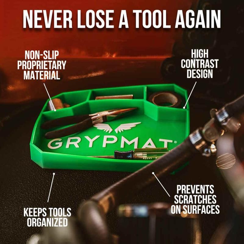 Grypmat Plus TRIO - Flexible and Durable Tool Mat for