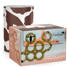 FRAMAR Papel De Aluminio Yeehaw Para Mechas En Cabello Largo – Papel De Aluminio Para Mechas De Salón, Kit De Mechas De Salón, Papel De Aluminio Para Estilistas, Con Relieve – 97.5 M