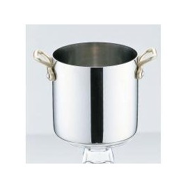 三宝産業 UKプチ寸胴鍋(蓋無) 10cm 18-8ステンレス+アルマイト 中国 PPT8503