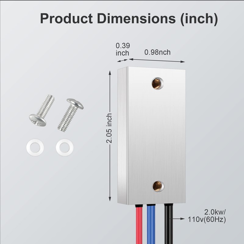 2.0kw 110V 18A 60Hz Soft Starter, Soft Start Module, Soft