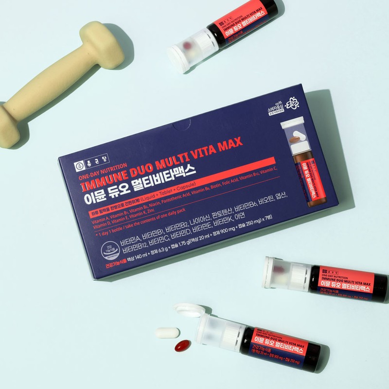 Chong Kun Dang Immune Duo Multivitamex Liquid Vitamin Comprehensive Immune