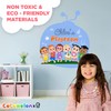 EGD Multiple Font Custom Name CoComelon Kids Wall Decal -
