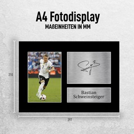 HWC Trading A4 Bastian Pig Germany Gifts Printed Autographs Picture for Fans and Supporters of Signing - A4