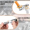 shallyong Spark Plug Wrench, Spark Plug Wrench Universal 16 mm,