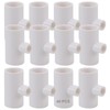ZEONHEI 40 Pack PVC Tee Fittings for Threaded Chicken Nipples
