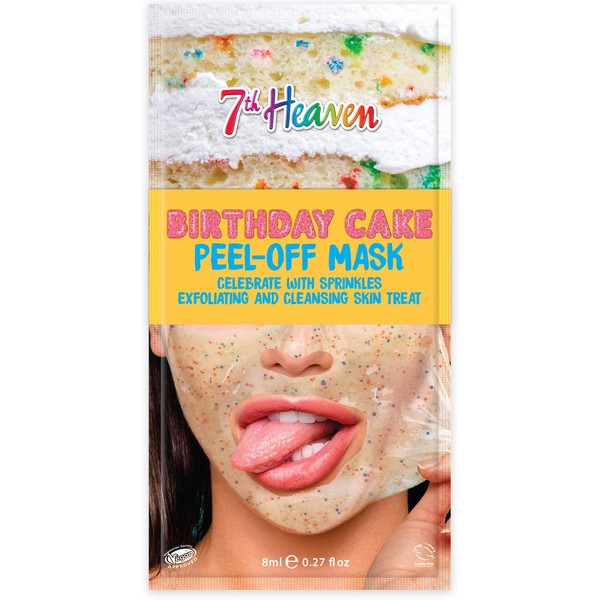 7th Heaven 7th Heaven Birthday Cake Peel-Off Face Mask with
