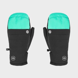 SIROKO Thermal Mittens Skiing and Snow Pitztal Turquoise Black Men and Women